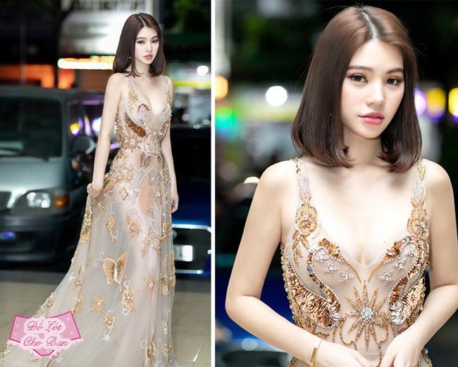 Jolie Nguyễn Khéo Chọn Nội Y Cho Đầm Trong Suốt