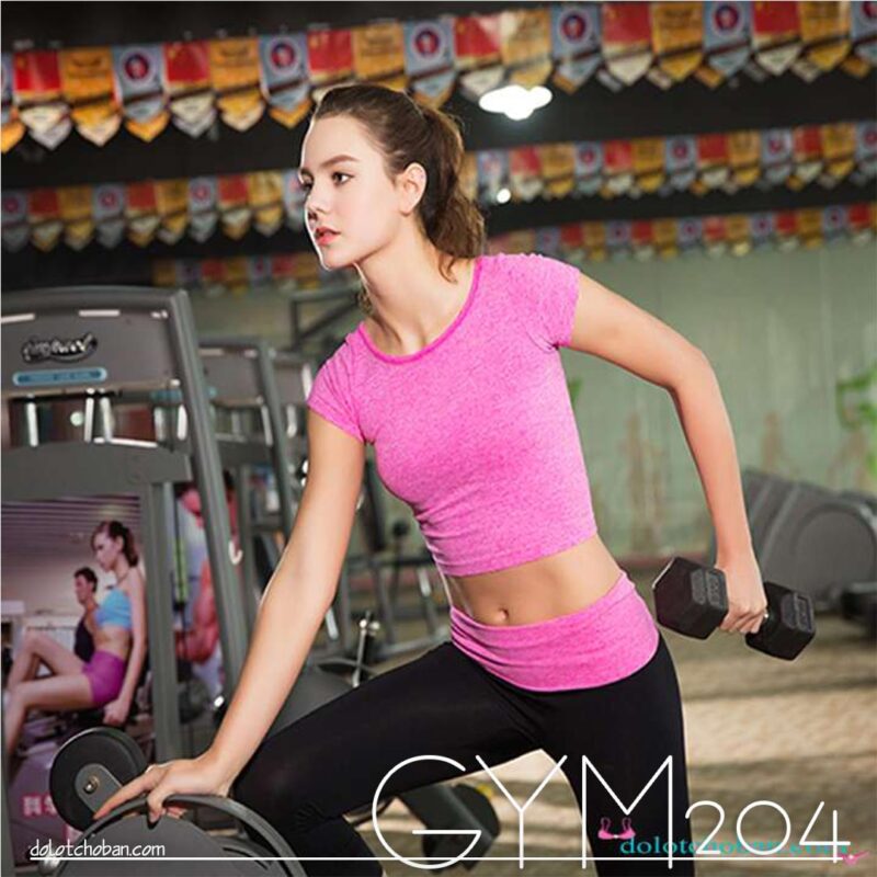 Áo croptop tập gym-GYM204