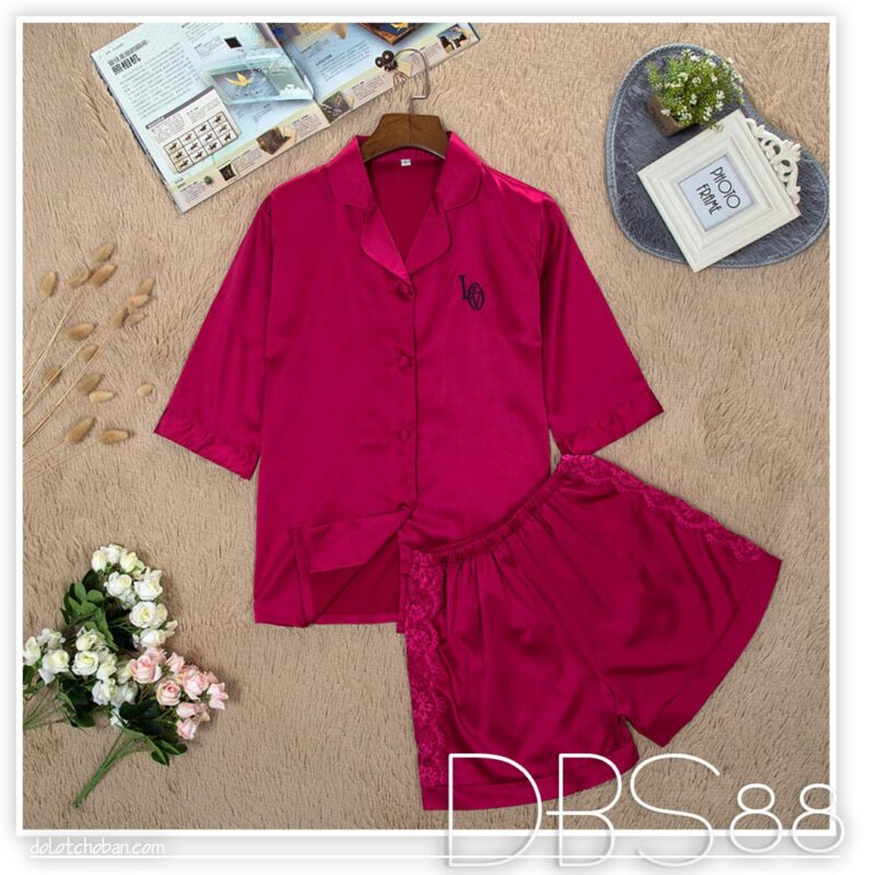 pijama short satin tron io-dbs88