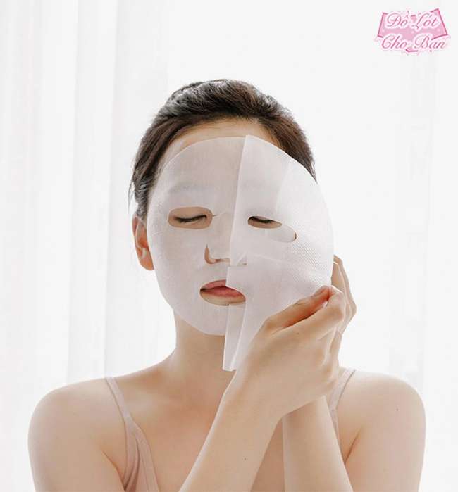 Chăm sóc da mặt với mặt nạ dưỡng