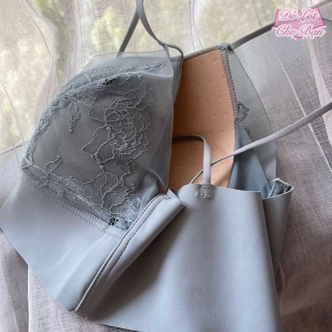Áo Bralette Mút Mỏng Ren Cao Cấp BRA401 - Đồ Lót Hoa Tuyết